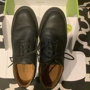 Timberland Black Leather Men's Oxford Shoes